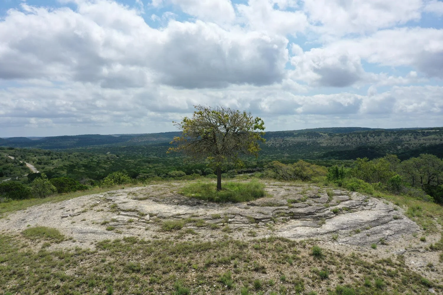 Hilltop ranchette homesite at RanchesAt Sentinel Peak overlooking Wimberley Valley Texas Hill Country